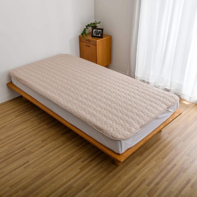 ≪セミシングルロング｜約80×210cm≫ パシーマ（R）EX 先染め 敷きパッド 敷きパッド ベッドパッド 583382