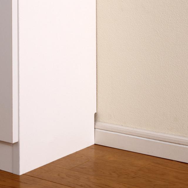 1cmピッチ薄型壁面書棚 奥行20.5cm 幅42cm 高さ180cm 扉 本棚 ラック シェルフ コミックラック 627812_6
