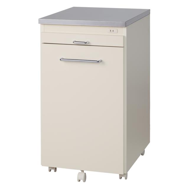 ［幅44.5奥行55cm］ ステンレス天板隙間収納 スライドタイプ 完成品 日本製 キッチン収納 キッチンストッカー 隙間収納 630011