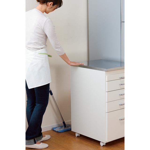 ［幅35奥行55cm］ ステンレス天板隙間収納 引き出しタイプ 完成品 日本製 キッチン収納 キッチンストッカー 隙間収納 630016_7
