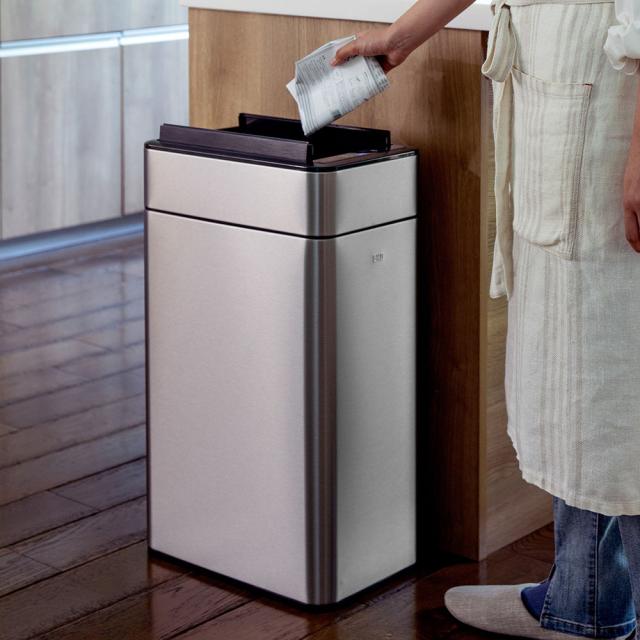 ≪18L≫ EKO 自動で開閉センサー式ダストボックス 観音開き