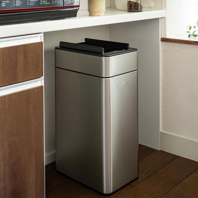 ゴミ箱 ダストボックス センサー式自動開閉 容量35L 分別 ステンレス ゴミ箱 ダストボックス センサー式自動開閉 容量35L 分別 ステンレス