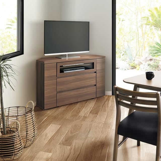 LOWYA テレビボード 120cm ウォルナット サイドボード 日本製】LOWYA