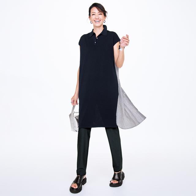 ≪股下丈68cm≫ 接触冷感・UVカット ハイテンション テーパードパンツ 機能性ウェア 雑貨 インナー 188504_8