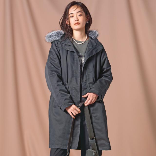 ダウンライナー付き マルチウェイ モッズコート コート モッズコート ミリタリーコート 120201