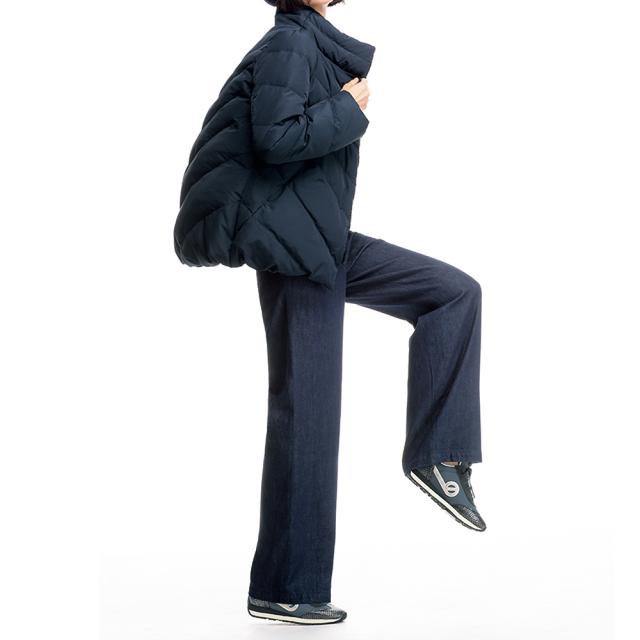 ≪股下丈68cm≫ ウール混デニム ワイドパンツ パンツ ワイドパンツ PC6249 ≪股下丈68cm≫ ウール混デニム ワイドパンツ パンツ ワイドパンツ PC6249