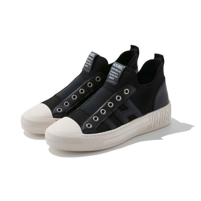 ヌーベルヴォーグ リラックス ハイカット スリッポンスニーカー