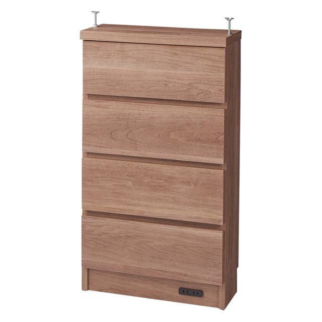 シンプルカウンター下収納庫（奥行22高さ87cm） 引出タイプ 幅48.5cm キッチン収納 キッチンカウンター下収納 641444_6