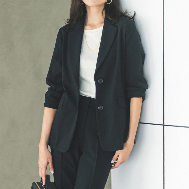 2ウェイ ストレッチ レーヨン混 ジャケット ファッション ジャケット PC6041