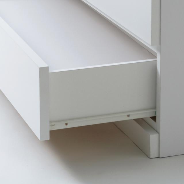 【日本製】前面光沢＆引き出し内部化粧チェスト 幅60cm・5段 衣類収納 タンス 633017_5