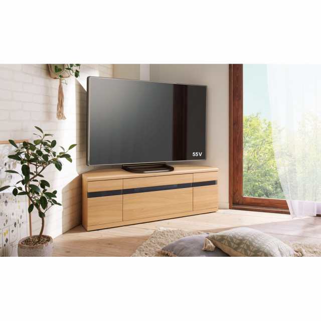 家具 収納 リビング収納 テレビ台 コーナーテレビ台 大型テレビが見やすいスイングコーナーテレビ台 幅130cm の通販はau Pay マーケット ディノス Au Pay マーケット店