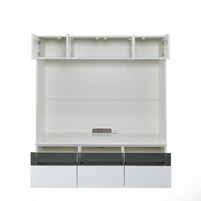 リビングワードローブシリーズ テレビ台 幅155cm奥行57cm高さ180cm テレビ台 テレビボード 壁面収納テレビ台 589819_6