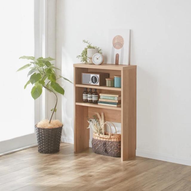 Dinos キッチンカウンターロータイプホワイトオープンシェルフ Dinos キッチンカウンターロータイプホワイトオープンシェルフ