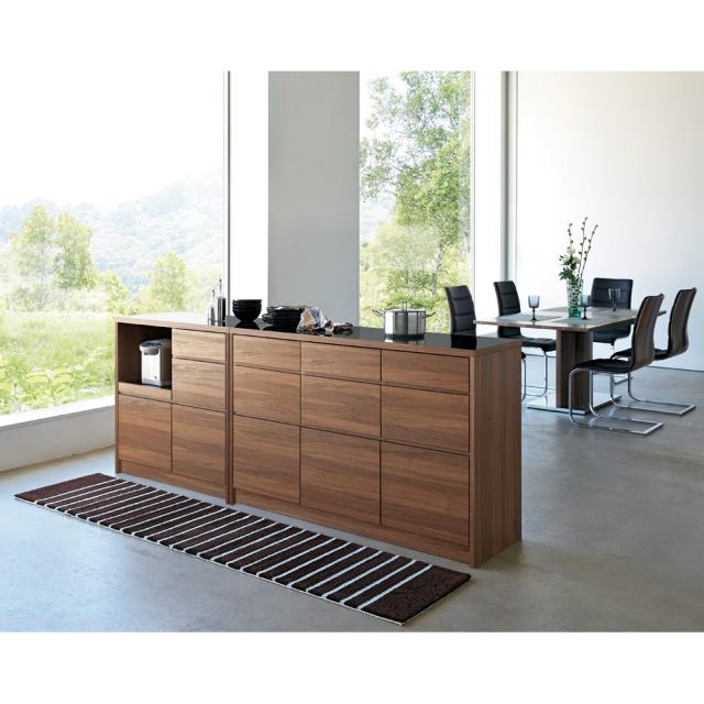 Granite/グラニト アイランド間仕切りキッチンカウンター幅140cm