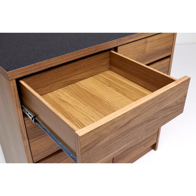 Granite/グラニト アイランド間仕切りキッチンカウンター幅90cm 引き出しタイプ キッチン収納 キッチンカウンター H91924_8