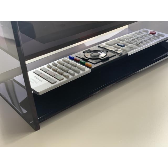 アクリル製ティッシュボックス リモコン収納付き インテリア雑貨 H92509_8