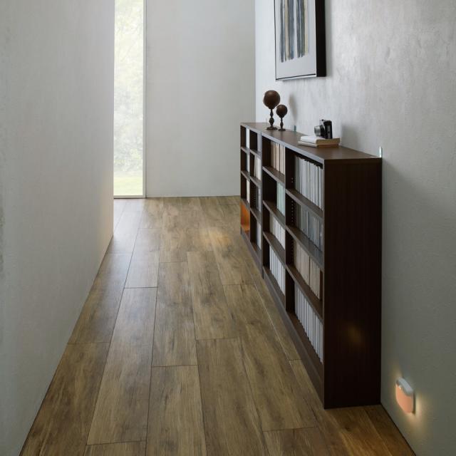 ラック シェルフ 本棚 ブックシェルフ 書棚 奥行き選べる背板オープン腰高本棚 幅120奥行40cm 530442の通販は