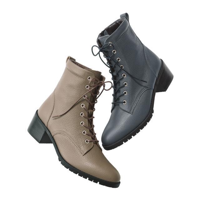 ブーツ ブーティ ショートブーツ イタリアンレザー レースアップブーツ（日本製） 303602の通販は