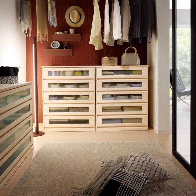 桐の押し入れ収納タンス 押し入れ収納 桐たんす 桐タンス 4段 幅75cm