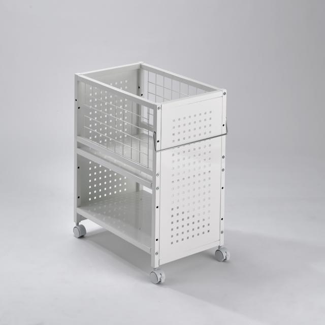 片付けラクラク！頑丈押し入れ収納ワゴン 幅35cm奥行55cm高さ65cm 子供部屋 キッズ収納 家具 おもちゃ収納 絵本収納 644935
