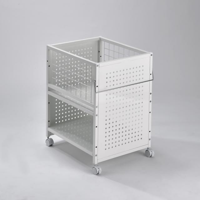 子供部屋 キッズ収納 家具 おもちゃ収納 絵本収納 片付けラクラク！頑丈押し入れ収納ワゴン 幅45cm奥行55cm高さ65cm 890024の通販は