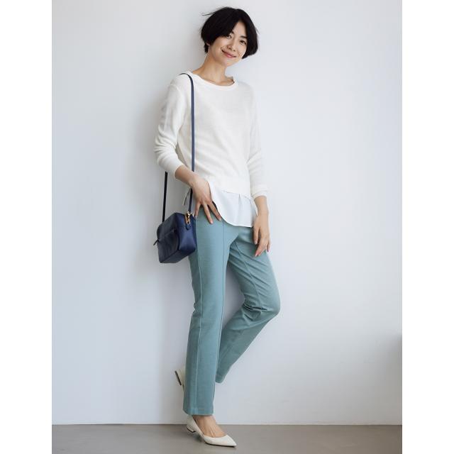 ARIKI/アリキ MIYABI 切替ストレートパンツ（選べる股下2丈） 機能性ウェア 雑貨 インナー M29102