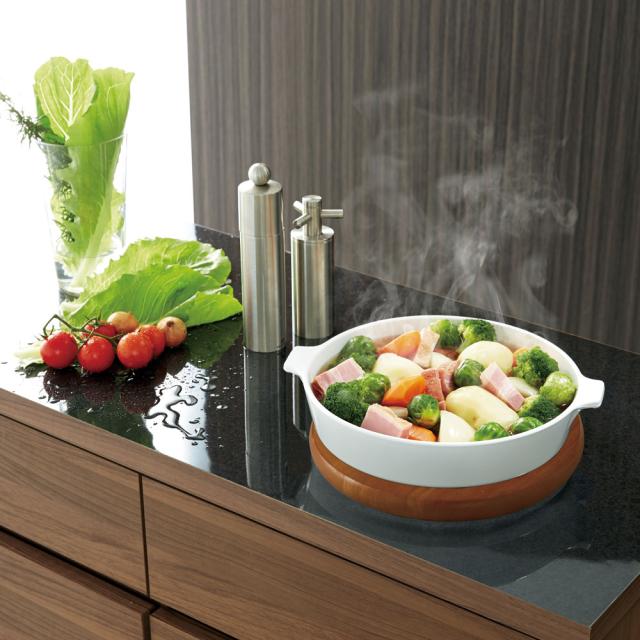 Granite/グラニト アイランドカウンター キャスター付き間仕切ワゴン キッチン収納 キッチン 収納カート H91927_9