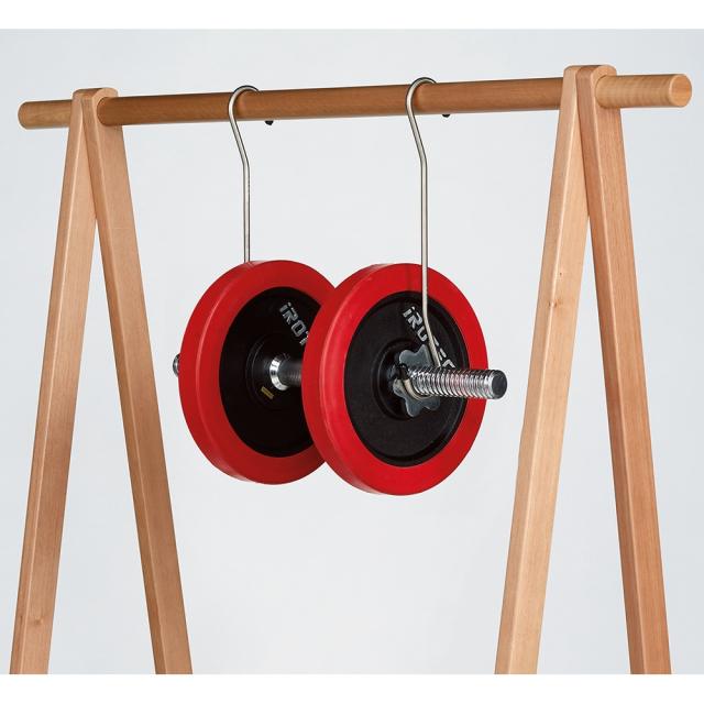 衣類収納 コートハンガー コート掛け 頑丈天然木A型ハンガーラック 幅88cm 531523の通販は