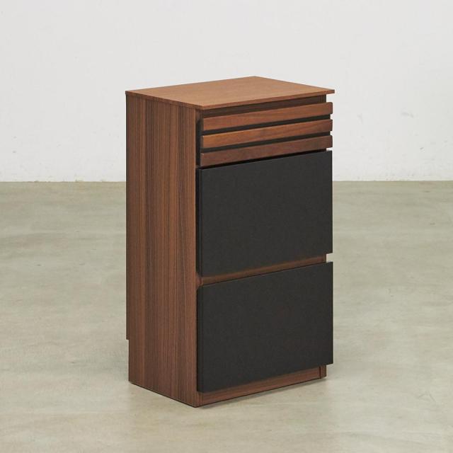 キッチン収納 キッチンカウンター下収納 Alus Style/アルススタイル カウンター下収納庫 チェスト 幅40cm高さ70cm H72745の通販は 36,900円