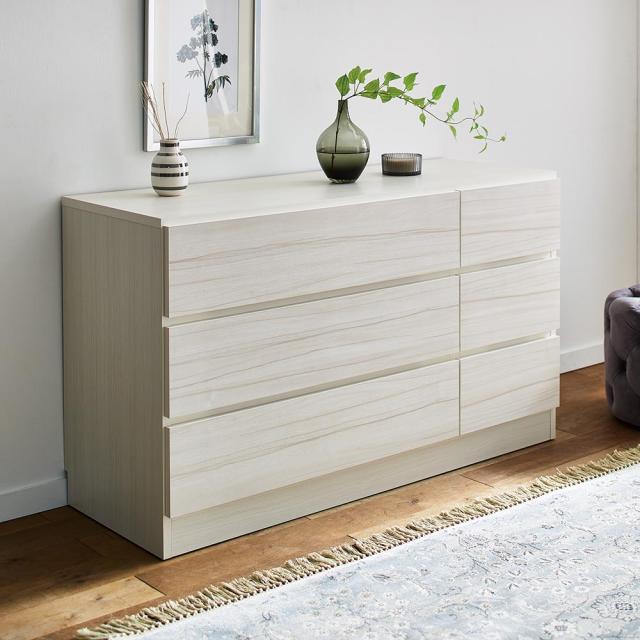 リビング収納 リビング Ruska/ルスカ 多段引き出しチェスト 幅120cm・3段（高さ70cm） H75818の通販は