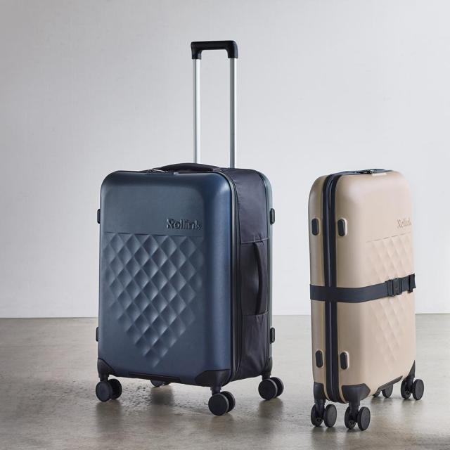 キャリーバッグ スーツケース ハードタイプ Rollink/ローリンク　薄くたためるスーツケース4輪タイプ　77L H75205の通販は 20,880円