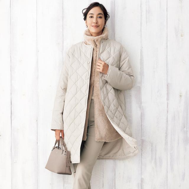 ≪股下丈74cm≫ クロスウォーム（R） ベアポンチ スリムパンツ パンツ