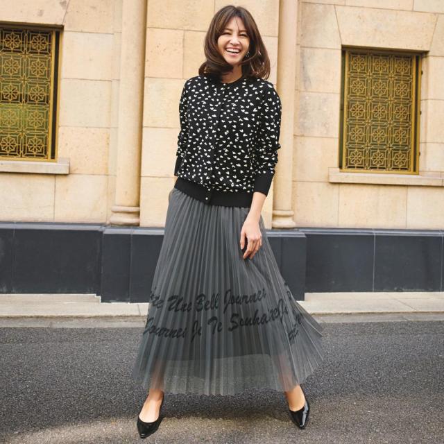 ハート柄 ジャカード カーディガン カーディガン ボレロ ショート