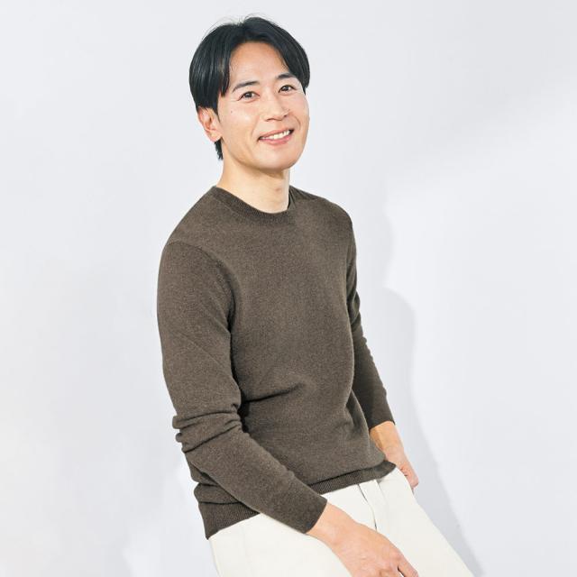 カシミヤニット クルーネック プルオーバー（メンズ） ユニセックス ファッション ニット セーター A27802