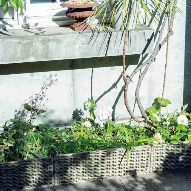 ガーデニング用品 エクステリア フェンス ラティス 支柱 UVカット 花壇