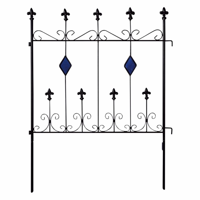フェンス ラティス トレリス ランバスガラスフェンス ロー同色4枚組 G66916の通販は