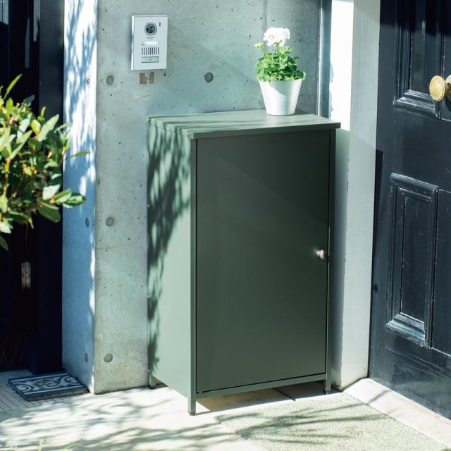 庫 物置 吉谷さんデザイン ガーデングリーンの収納庫 小サイズ（幅52cm） G71218の通販は 27,675円