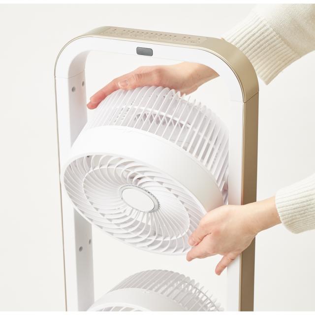 キッチン 家電 電化製品 扇風機 サーキュレーター 自動首振り機能付き マルチファン 3連 の通販はau Pay マーケット ディノス Au Pay マーケット店