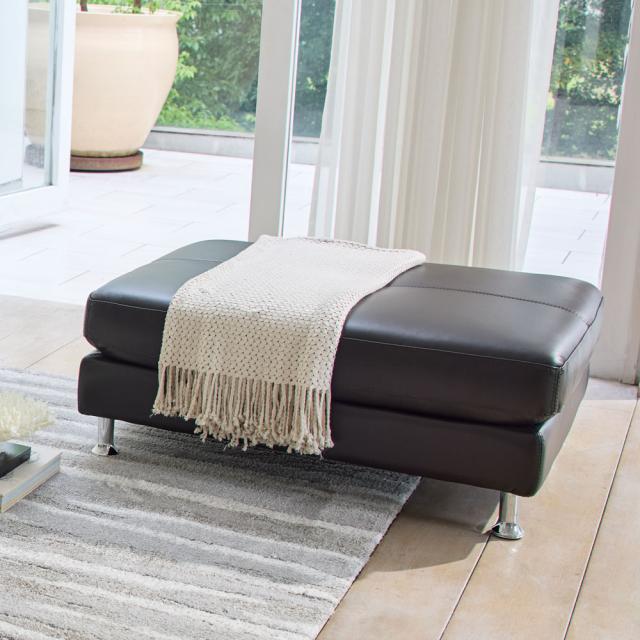 ACME Furniture アクメファニチャー OAKS LEATHER STOOL_crack オーク