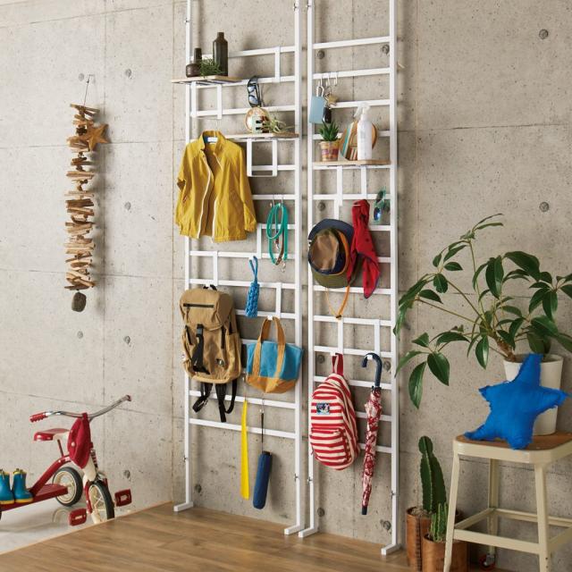 アイアン ポール ブラケット ハンガーフック 壁掛け 棚受け アーバン