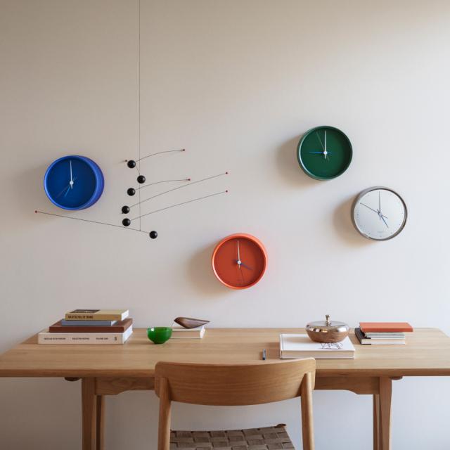 Georg Jensen | ジョージ ジェンセン コッペル（KOPPEL） ウォールクロック レッド 照明器具 ライト 時計 掛け時計 置き時計 KR1076_3