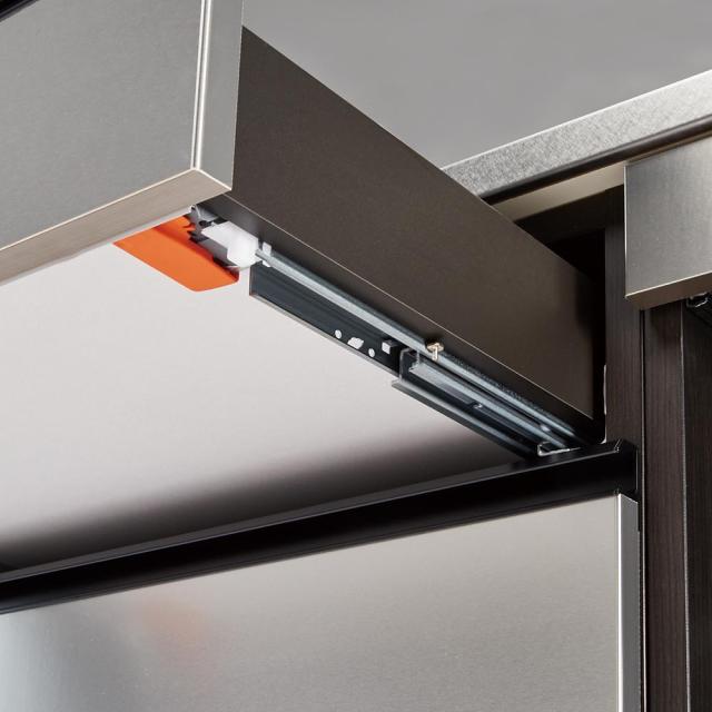 ステンレスバイブレーション仕上げ天板カウンター 幅100cm キッチン