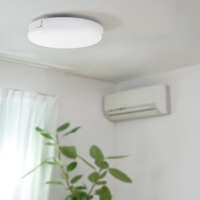 スマートシーリングファン UZUKAZE（ウズカゼ）3 ホワイト色 季節家電 生活家電 冷房器具 扇風機 サーキュレーター KR1300