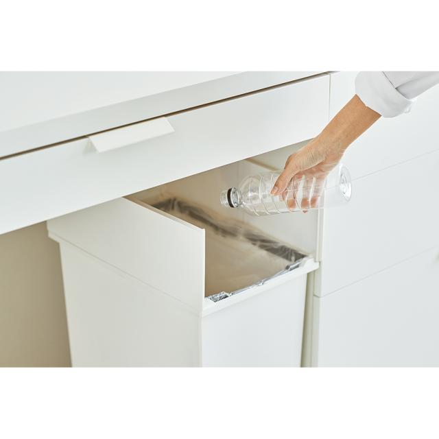 【35リットル×3個組】抗菌加工あり 棚下に置けるペダル式ダストボックス ダストボックス リビング 630556_8