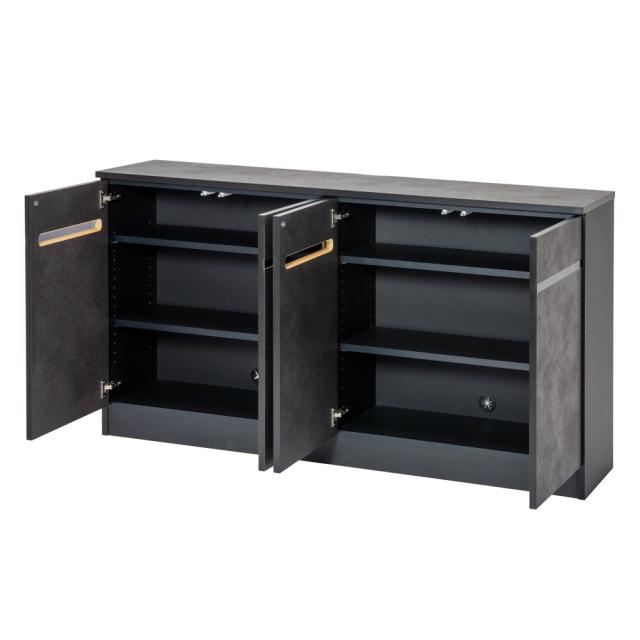 ハイタイプテレビ台 幅160高さ85cm 【寝ながらハイテレビ台シリーズ