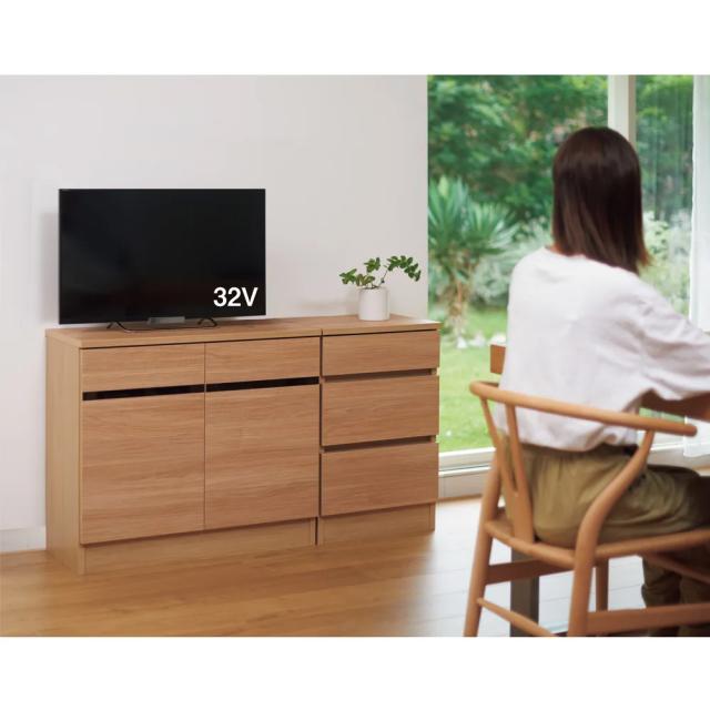 ハイタイプテレビ台 幅160高さ70cm 【寝ながらハイテレビ台シリーズ】 テレビ台 テレビボード 壁面収納テレビ台 628410