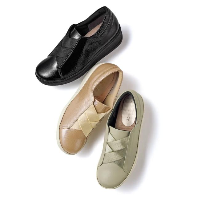 Miss Kyouko/ミスキョウコ 4E クロスゴム オパンケ スニーカー（はっ水） スニーカー コンフォートパンプス シューズ M73801