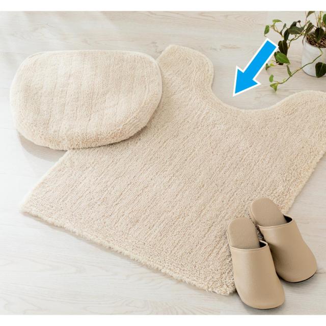 ≪メガ耳長（約70×130cm）≫ エスタルトトイレタリー トイレマット トイレ用品 626116_5