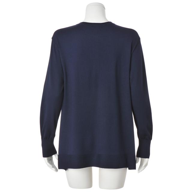 トップス カーディガン ボレロ アンサンブル UVカット帯電防止ニットシリーズ フレアロングカーディガン（日本製） 327001の通販は