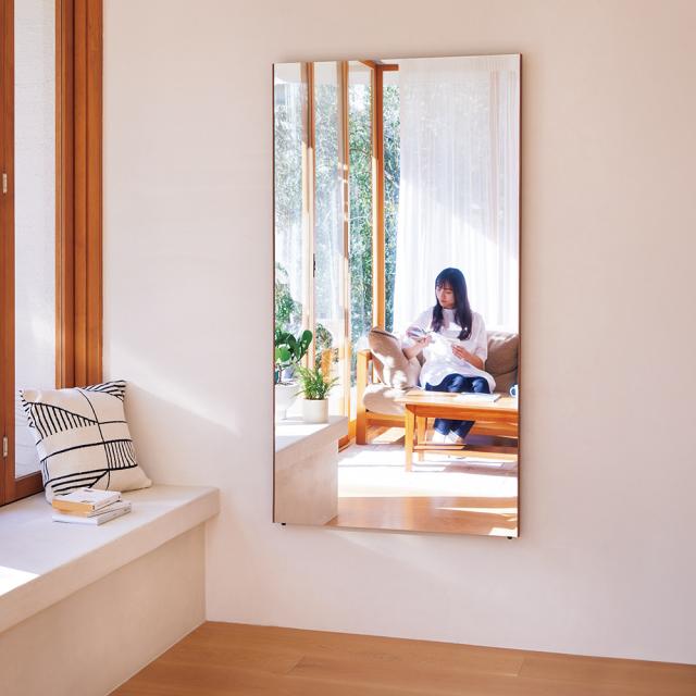 防災用品 防犯用品 耐震グッズ 割れない軽量フィルムミラー 細枠40×150 881509の通販は